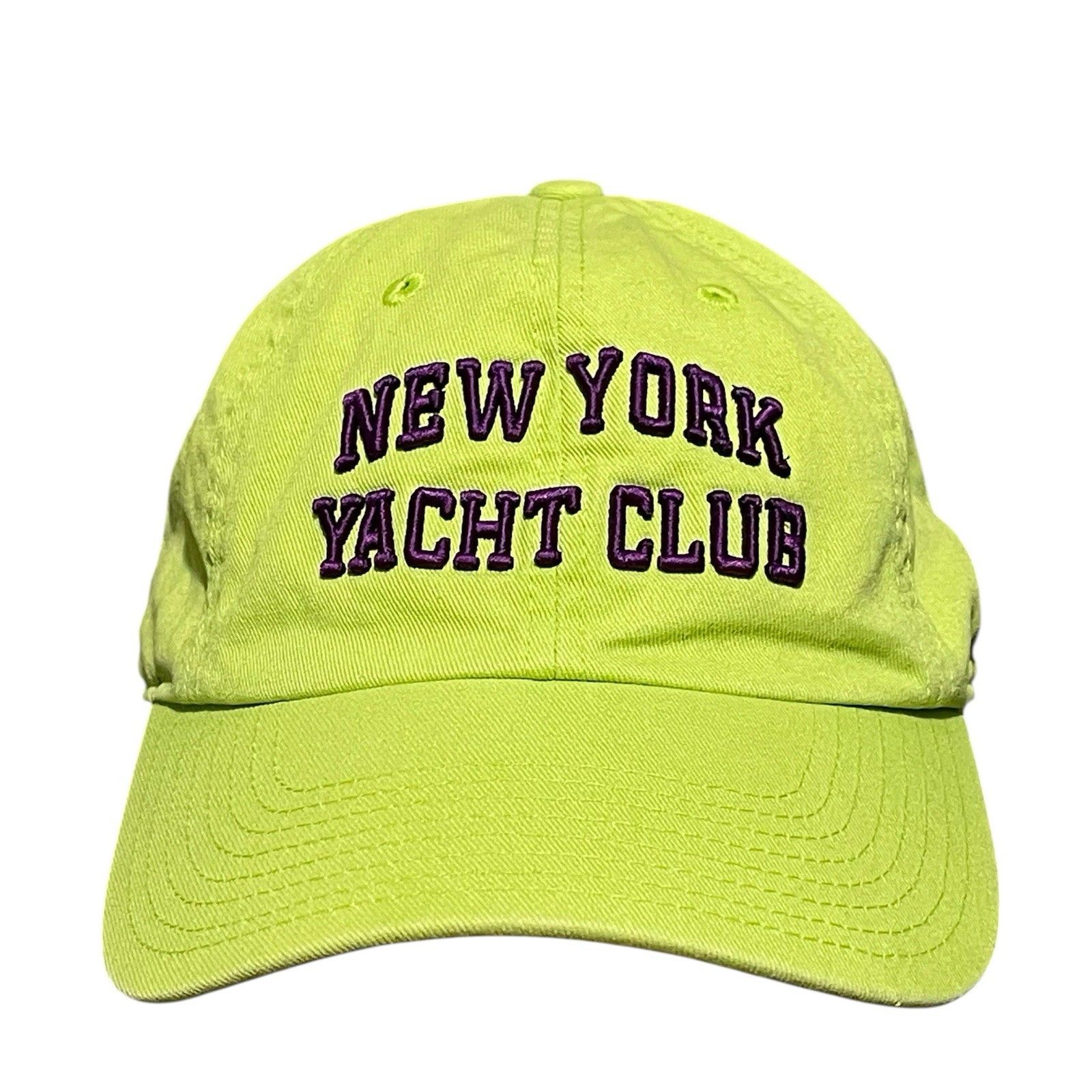 American Needle New York Yacht Club Baseball Hat Cap Green Embroidered Os